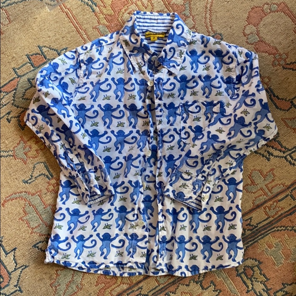 Roller Rabbit Kids monkey shirt 2